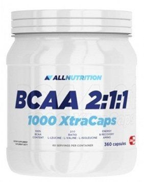 Амінокислота для спорту All Nutrition Glutamine 1250 Xtra 360 caps 582082 фото