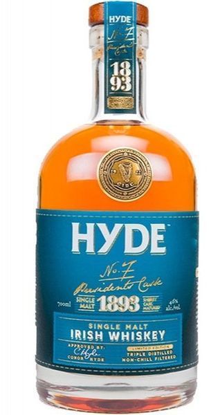 Віскі Hyde №7 1893 Single Malt Irish Whiskey, 0.7л 46% (WHS5391528960378) 1214838 фото