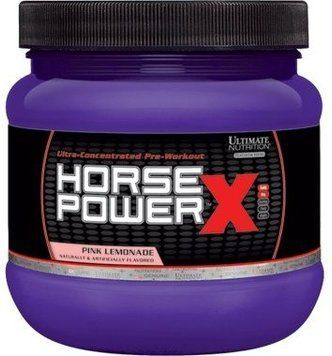 Ultimate Nutrition Horse Power X 225 g /45 servings/ Pink Lemonsde 389911 фото