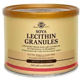 Solgar Lecithin Granules 7500 mg 8 oz (227g) 497763 фото