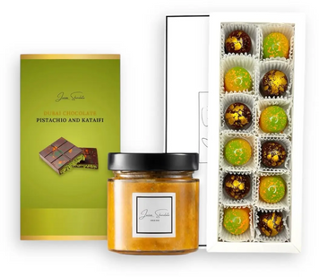 Набір Laviva Chocolate Дубайський шоколад Реприза 880 г (UA-0318) 1381311 фото