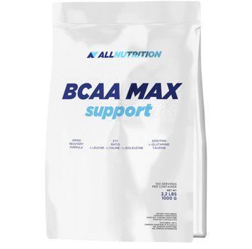 Амінокислота для спорту All Nutrition BCAA Max Support 1000 g Black Currant 579782 фото