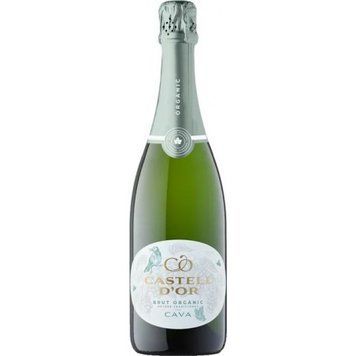 Вино ігристе Castell d&rsquo;Or Cava D.O. Brut Organic білий брют 0.75 л (8437008500942) 1344522 фото