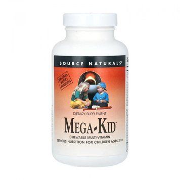 Source Naturals Mega-Kid - 30 Wafer Berry 1470694 фото