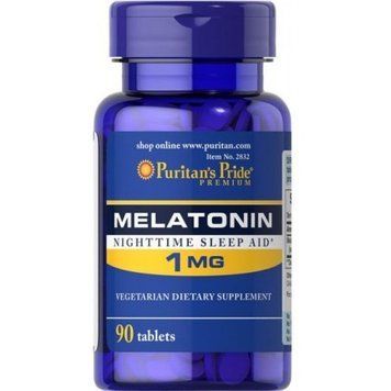 Puritan's Pride Melatonin 1 mg Мелатонин 90 таблеток 775012 фото