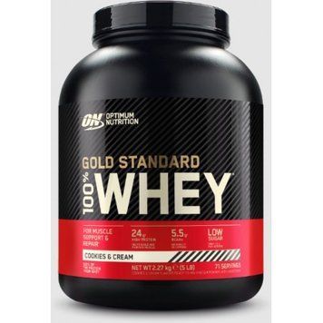 Optimum Nutrition Gold Standard 100% Whey 2270 g / 73 servings / Cookie Cream 1323566 фото