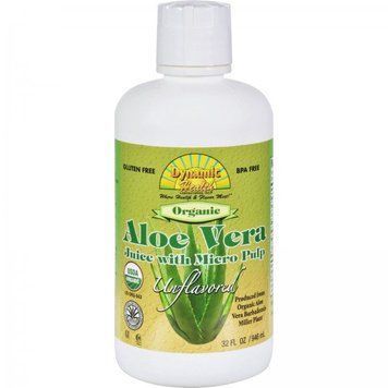 Dynamic Health Laboratories Organic Aloe Vera Juice with Micro Pulp Сік алое вера з мікрочастинками 946 мл 774791 фото