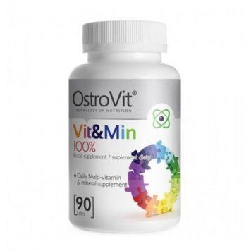 OstroVit 100% Vit&Min 90 tabs / 45 servings 287559 фото