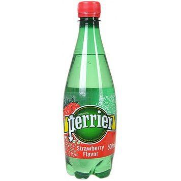 Вода слабоминерализованная Perrier газированная с ароматом клубники 0.5 л (7613036677059) 1328616 фото