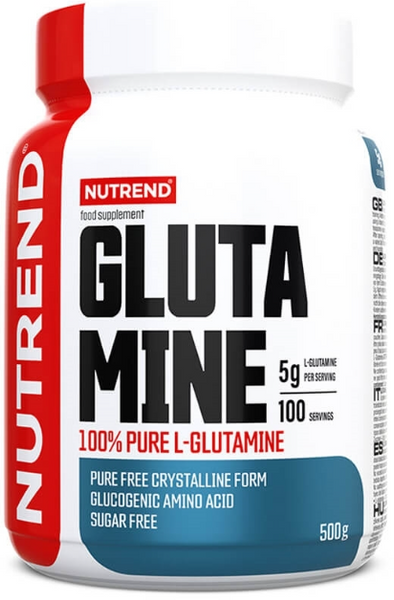 Амінокислота для спорту Nutrend Glutamine 500 g / 100 servings 1101882 фото