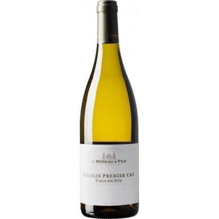 Вино J. Moreau et Fils Vaucoupin Chablis Premier Cru, біле сухе, 0.75л (WNF3151851516077) 831734 фото