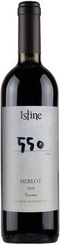 Вино Istine Merlot 550 slm Toscana IGT, червоне сухе, 0.75л 14.5% (BDA1VN-VSN075-009) 1176258 фото