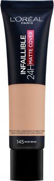 L'Oreal Paris Infaillible 24h Matte Cover N145 Rose Beige Тональний крем 30 ml 874792 фото