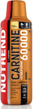 Жироспалювач Nutrend Carnitine 60000 + Synephrine 500 ml Yellow Raspberry 843866 фото