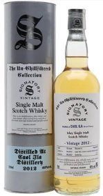Віскі Signatory Caol Ila Unchillfiltered (0,7 л) Tube (BWQ3076) 522446 фото