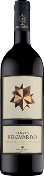 Вино Belguardo Tenuta Belguardo Maremma Toscana DOC 2018 червоне сухе 14% 0.75 л (VTS2044181) 1225431 фото