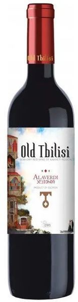 Вино Old Tbilisi Алаверды, красное полусухое, 12.5-13% 0.75л (MAR4860004073365) 1153084 фото