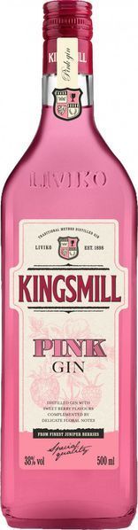 Джин Kingsmill Pink Liviko 38% 0.5л (PRA4740050006619) 676121 фото
