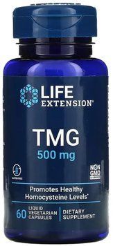 Life Extension Tmg 500 mg - 60 liquid vcaps 1481427 фото