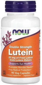 Now Foods Lutein 20mg (From Esters) - 90 vcaps 1449803 фото