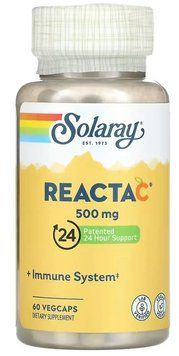 Solaray Reacta-C 500mg - 60 Veg Capsules 1452698 фото