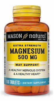 Mason Natural Magnesium 500 mg Extra Strength Магний 100 таблеток 936583 фото