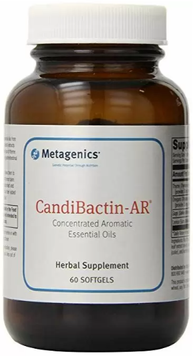 Metagenics CandiBactin-AR Підтримка травлення, ефірні олії 60 гелевих капсул 882559 фото