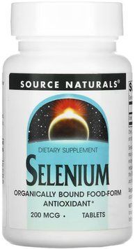 Source Naturals Selenium 200mcg - 60 Tablets 1452180 фото