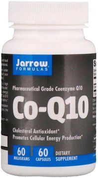Jarrow Formulas Co-Q10, 60 mg, 60 Capsules (JRW-06004) 629099 фото