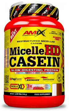 Протеїн Amix AmixPro Micelle HD Casein 700 / 17.5 servings / Double Chocolate Coconut 1023080 фото