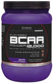 Амінокислота для спорту Ultimate Nutrition Flavored BCAA 12,000 Powder 228 g /30 servings/ Lemon Lime 391019 фото