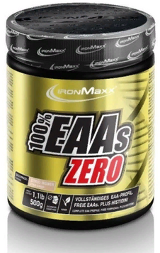 Амінокислота для спорту IronMaxx 100% EAAs Zero 500 g /33 servings/ Citrus Ginger 854663 фото