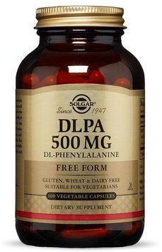 Solgar DLPA Free Form 500 mg 100 Vegetable Capsules 496808 фото