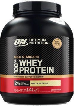 Optimum Nutrition Gold Standard 100% Whey - 2040g Vanilla Ice Cream 1480269 фото