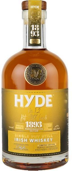 Віскі Hyde №12 1893 Single Pot Still Irish Whiskey, 0.7л 46% (WHS5391528960675) 1214839 фото