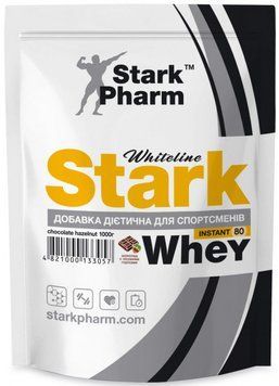 Протеин Stark Pharm Stark Whey 80 1000 g /33 servings/ Chocolate Hazelnut 825938 фото