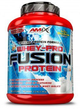 Протеин Amix Whey Pro Fusion 2300 g /65 servings/Cookies Cream 969832 фото