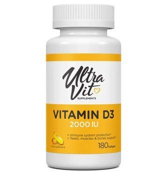 VPLab Vitamin D3 2000 IU - 180 softgels 1456337 фото
