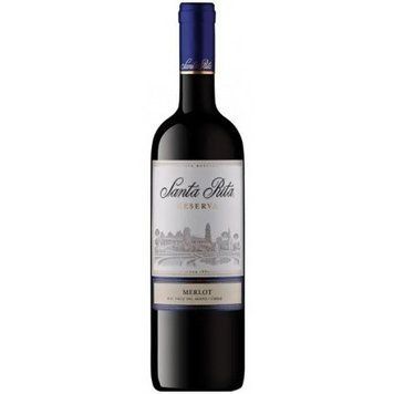 Вино Santa Rita Reserva Merlot Maipo Valley D.O., сухе червоне, 13.5% 0.75л (MAR7804330211203) 1151412 фото