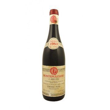Вино Emidio Pepe Montepulciano d'Abruzzo Riserva, 1983 (0,75 л) (BW15724) 435148 фото