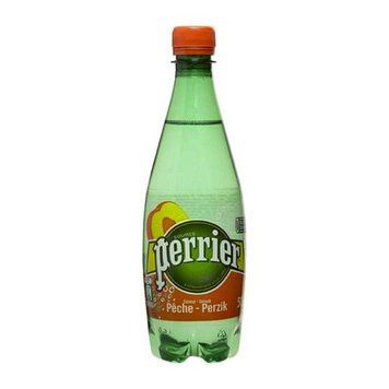 Вода слабоминерализованная Perrier газированная с ароматом персика 0.5 л (7613037019988) 1328617 фото