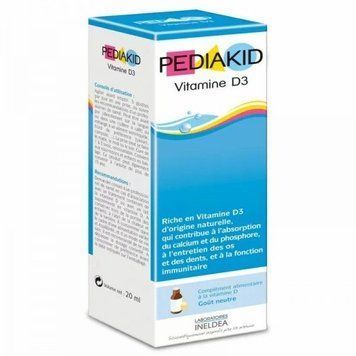 Pediakid Vitamin D3 400 IU Витамин D3 для детей 20 мл 777156 фото