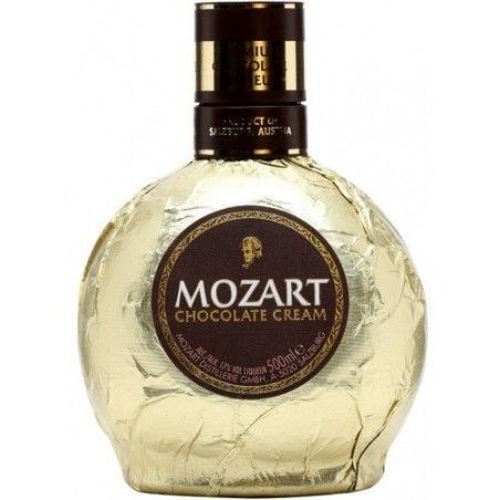Лікер MOZART Chocolate Cream Gold 0.5л 17% (MAR9013100062053) 877631 фото