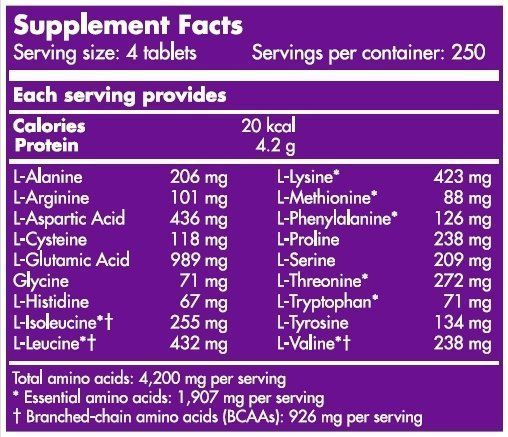 Аминокислота для спорта Scitec Nutrition Amino 5600 500 tabs 387174 фото