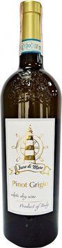 Вино Faro Di Mare Pinot Grigio Delle Venezie Doc біле сухе 0.75л 12% (PLK8000013025504) 660562 фото