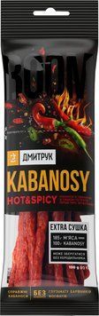Мясные снеки Дмитрук HOT&SPISY из свинины со вкусом острого перца чили 100 г (4820247140064) 1037556 фото