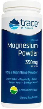 Trace Minerals Stress-X Magnesium Powder Lemon Lime Магний защита от стресса 350 мг 250 г 1042892 фото