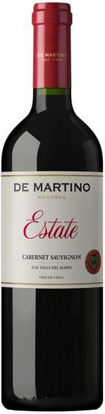 Вино Cabernet Sauvignon ESTATE, De MARTINO, красное сухое, 0.75л 13.5% (STA7804395017949) 801045 фото Вино Cabernet Sauvignon ESTATE, De MARTINO, красное сухое, 0.75л 13.5% (STA7804395017949) 801045 фото