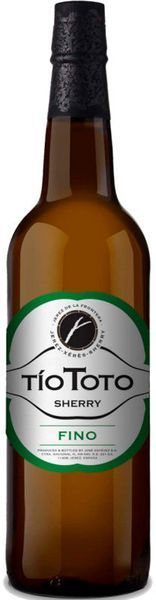 Вино Sherry T&iacute;o Toto Fino біле 0.75 л (WHS8412449102498) 815418 фото