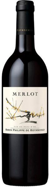 Вино Baron Philippe de Rothschild Merlot червоне 0.75 л (WHS3262151602756) 819310 фото
